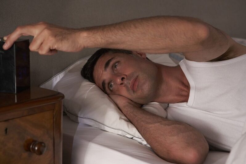 álmatlanság akut prosztatagyulladásban szenvedő férfiaknál