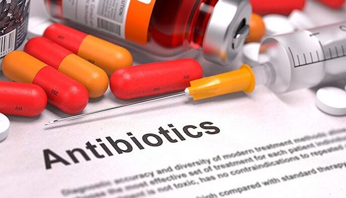 antibiotikumok prosztatagyulladásra