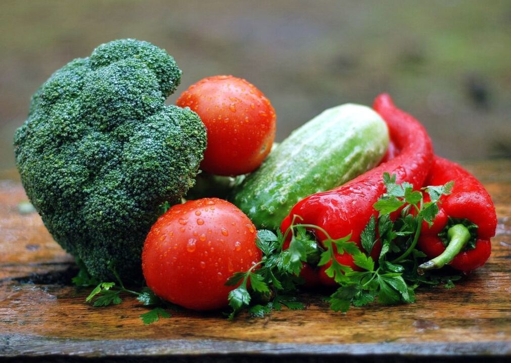 zöldségek prosztatagyulladásra